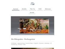 Tablet Screenshot of diepiktografen.de